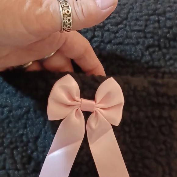 DOLLSKILL SUGAR THRILLZ 2X BLACK SERPA WITH PINK BOWS LONG-SLEEVED POCKETS - Picture 8 of 11